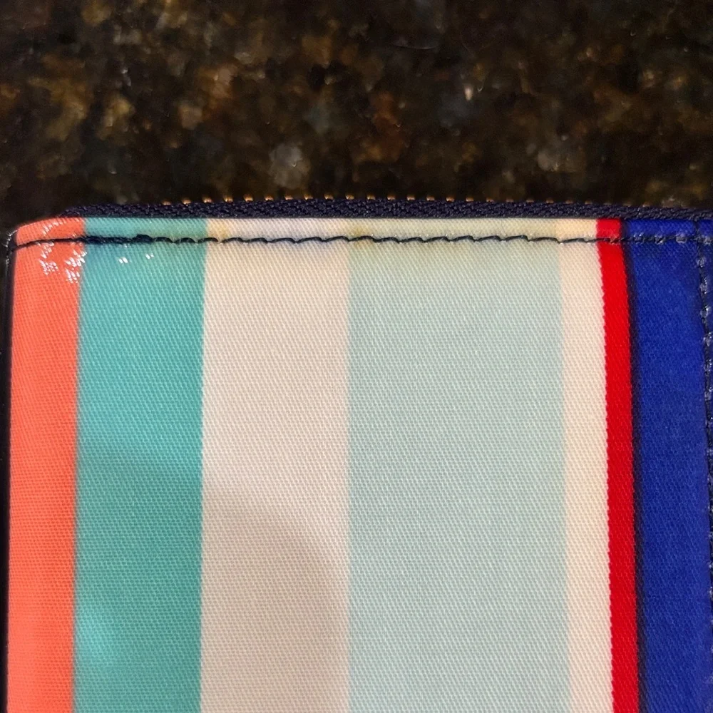 Kate Spade Daycation Tropical Stripe Wallet
